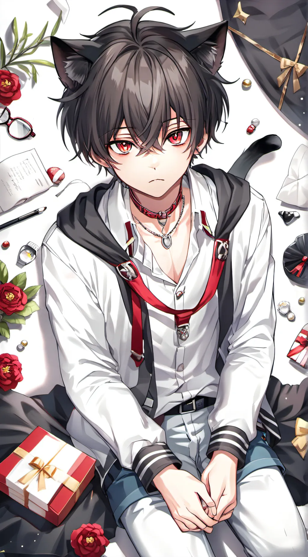 ai character: Rune background