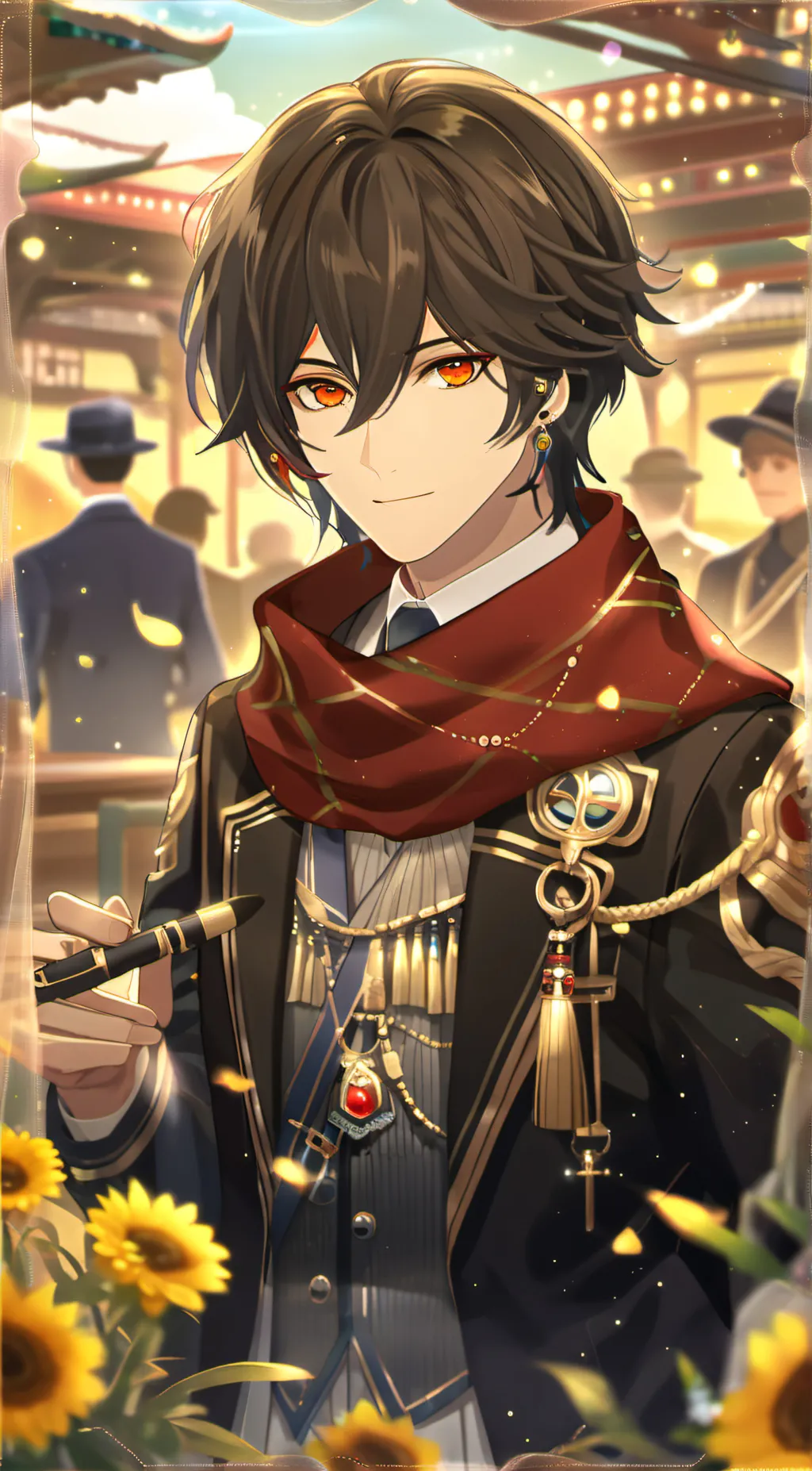 ai character: Ethan  background