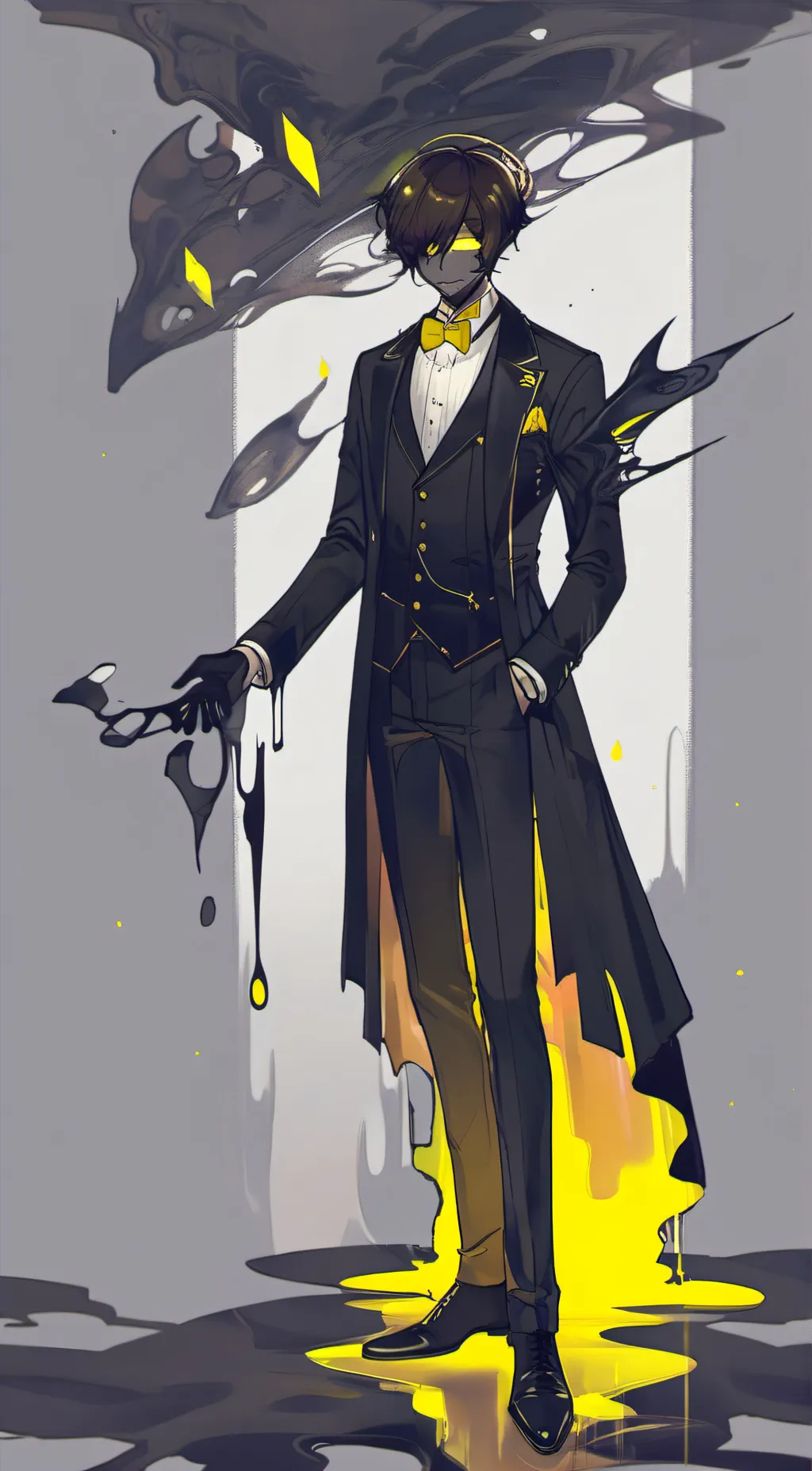 ai character: Ink Demon background