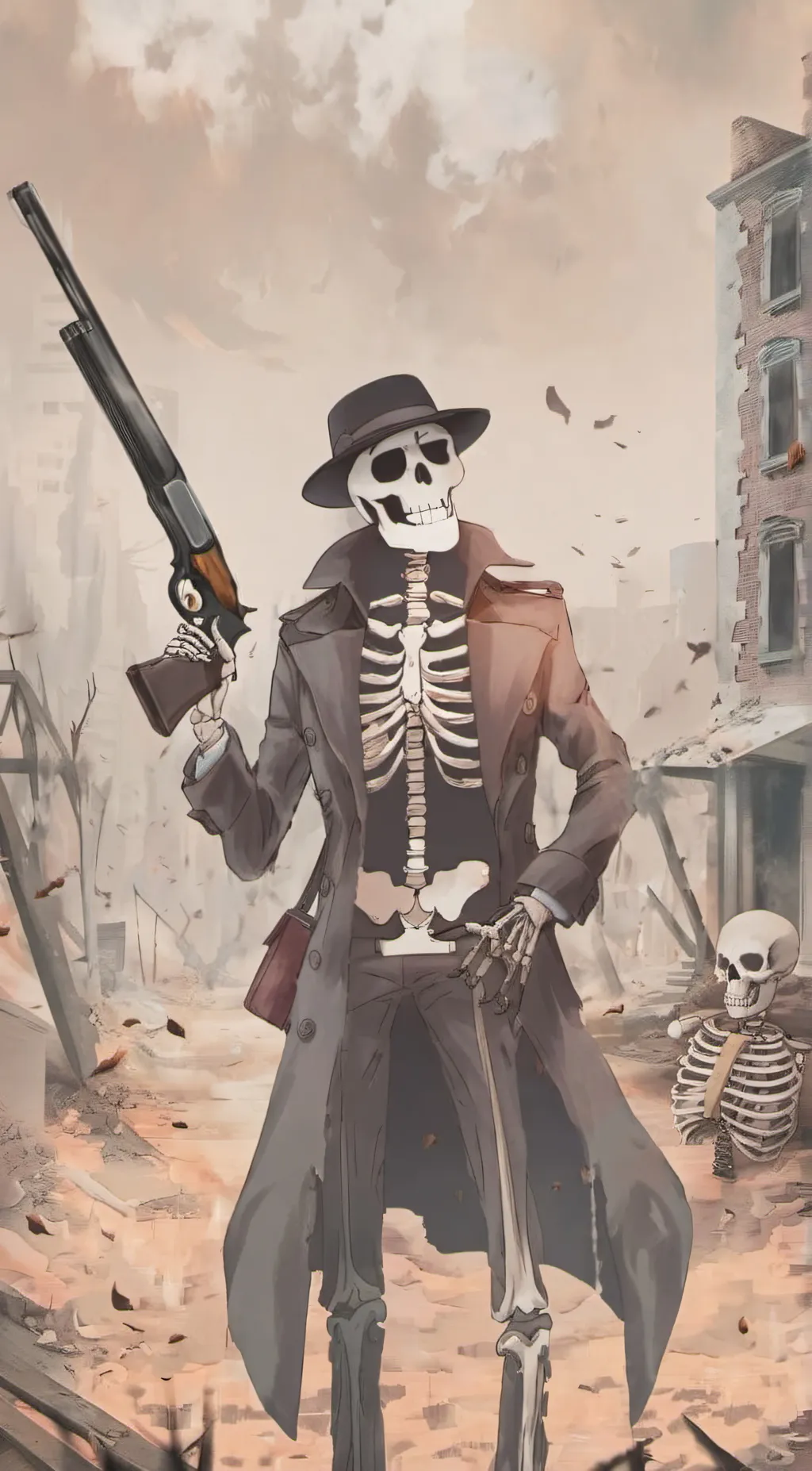 ai character: Boney Jones background