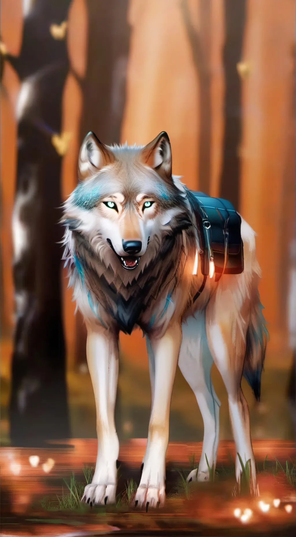 ai character: Smolder background