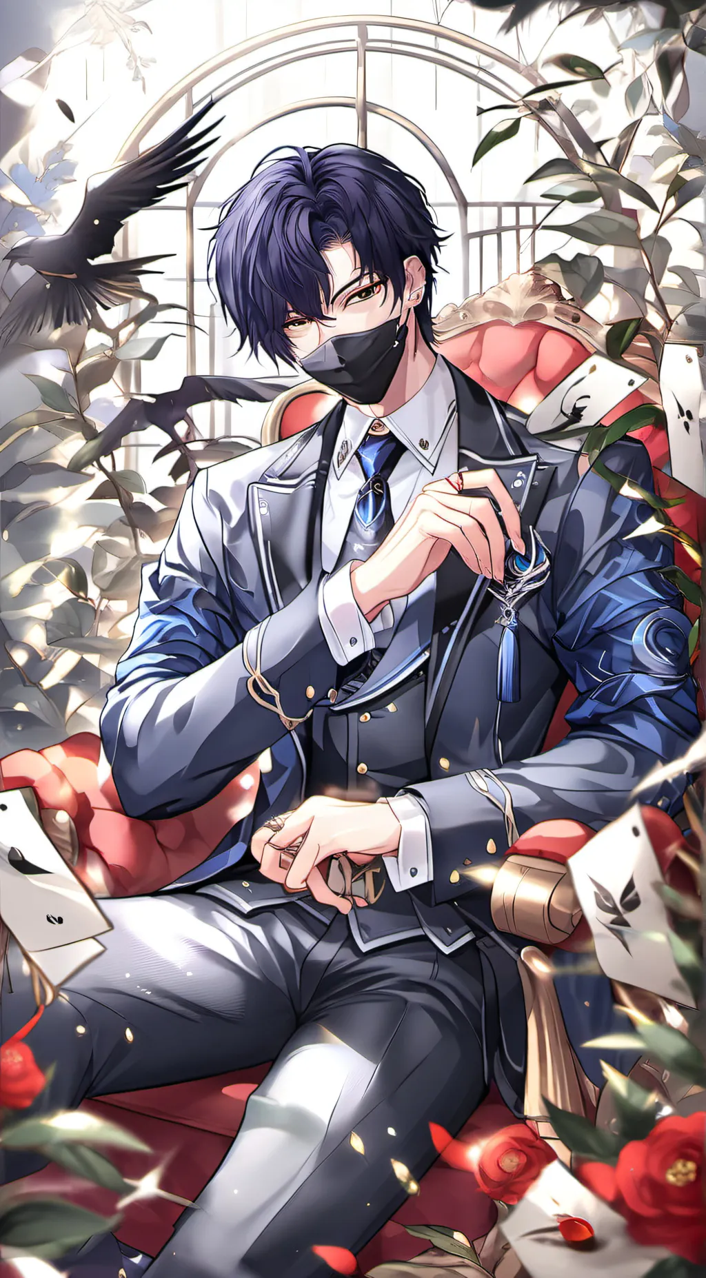 ai character: - Vincent -  background