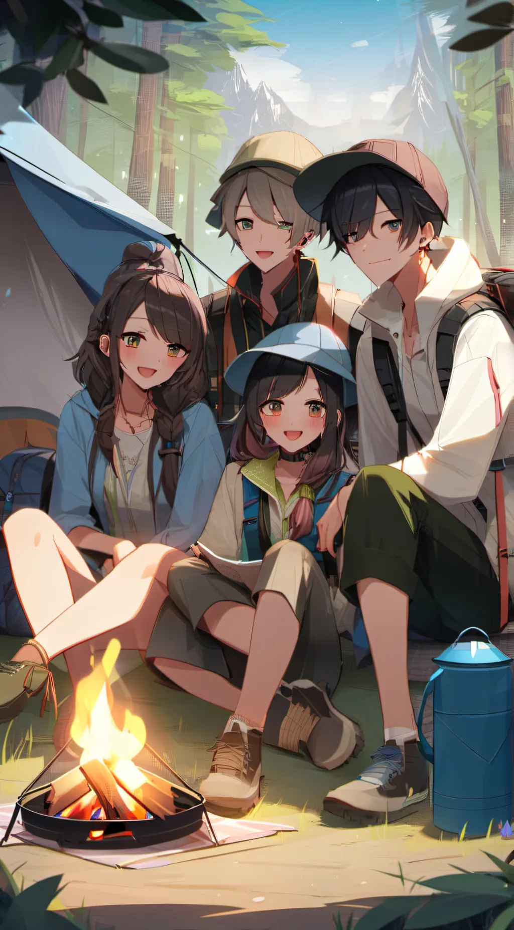 ai character: Kyle Group A background