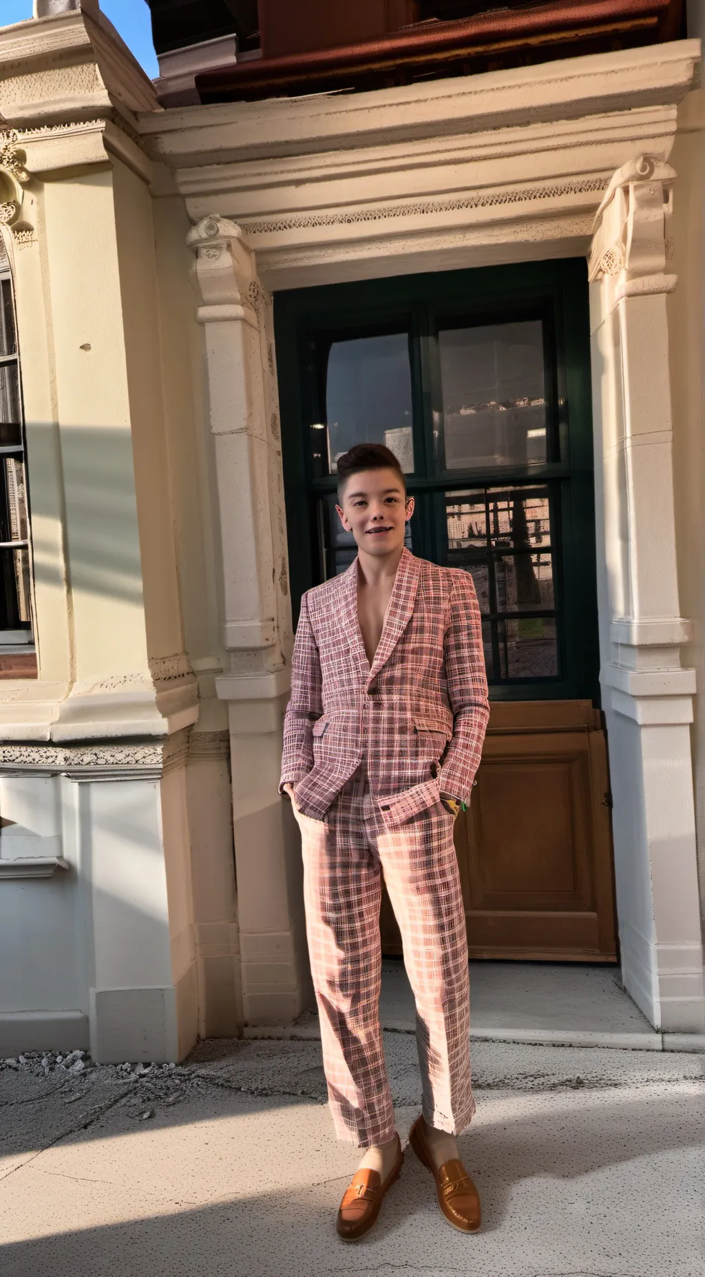 ai character: Brad background