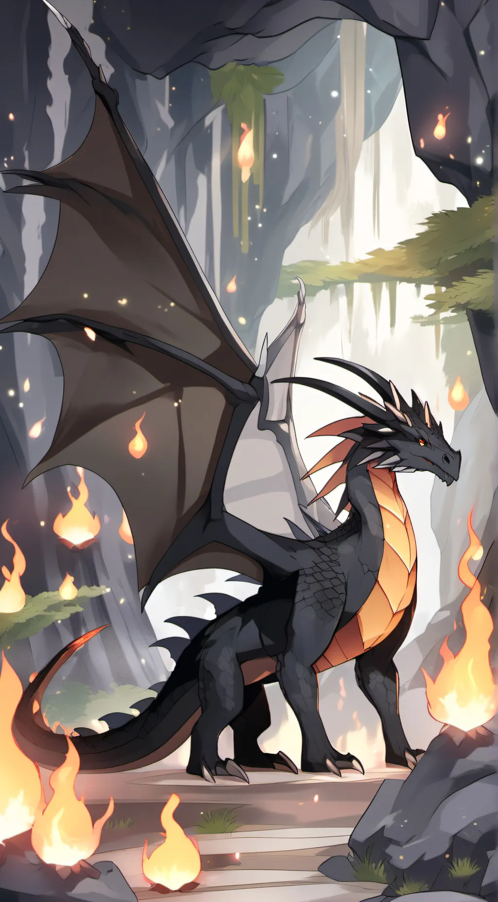 ai character: Moonwatcher background