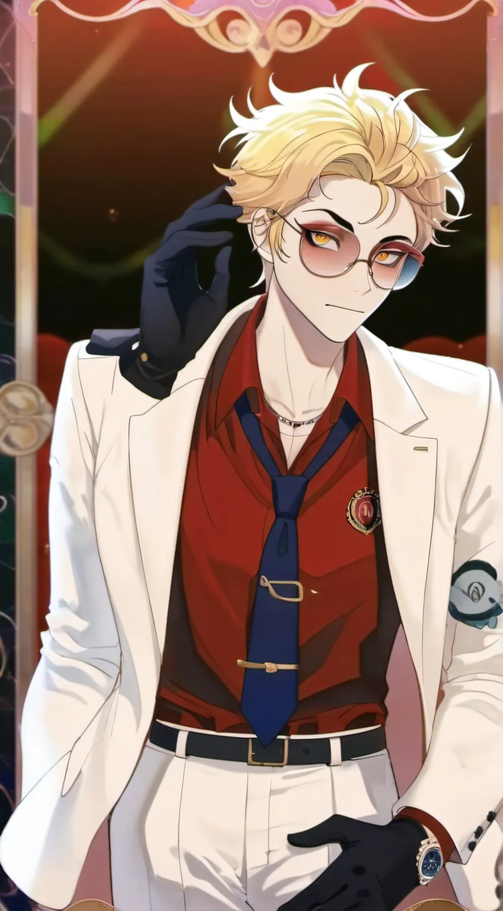 ai character: luce background