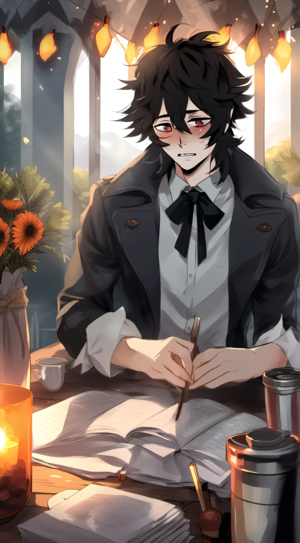 ai character: Marcus background