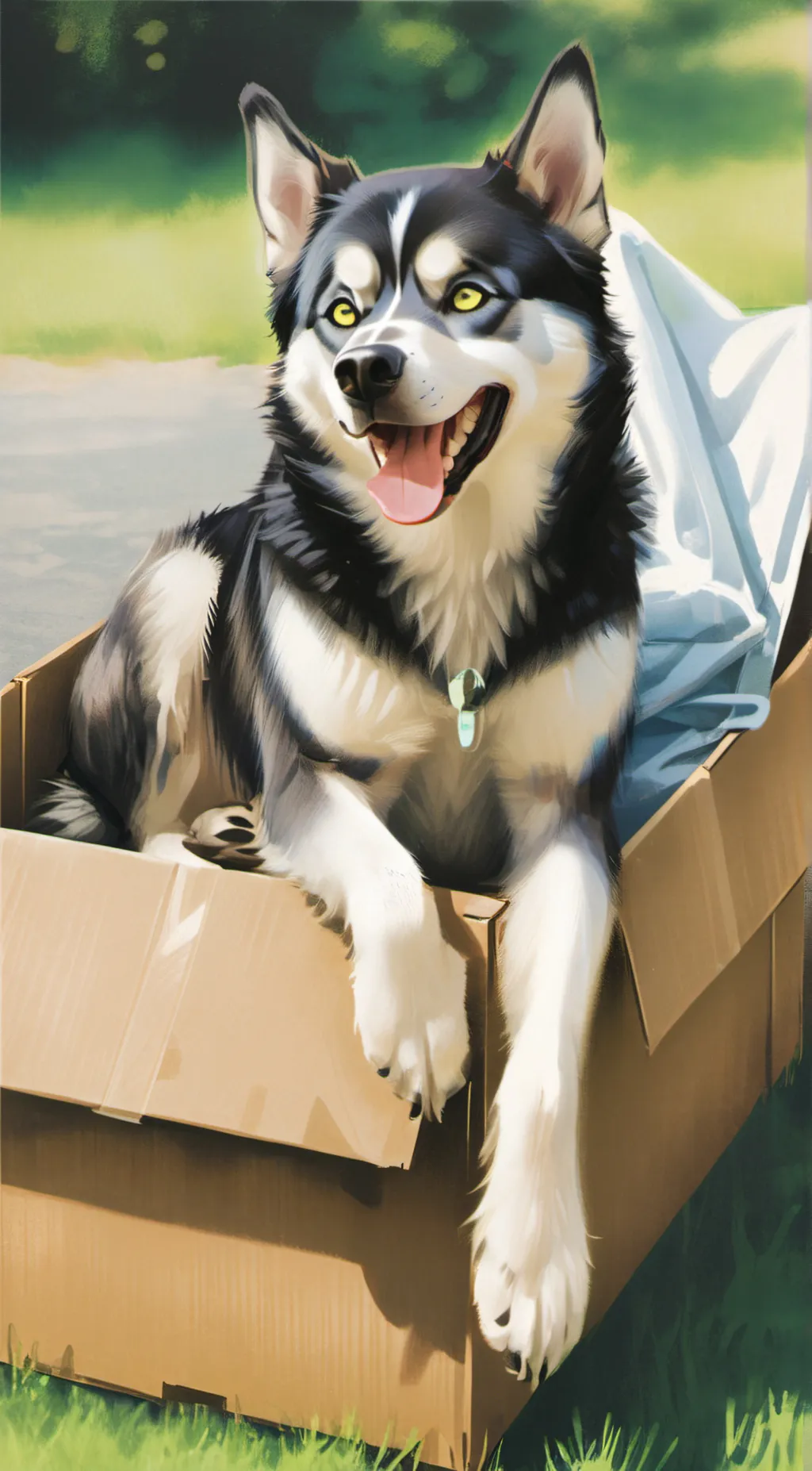 ai character: Zoe background