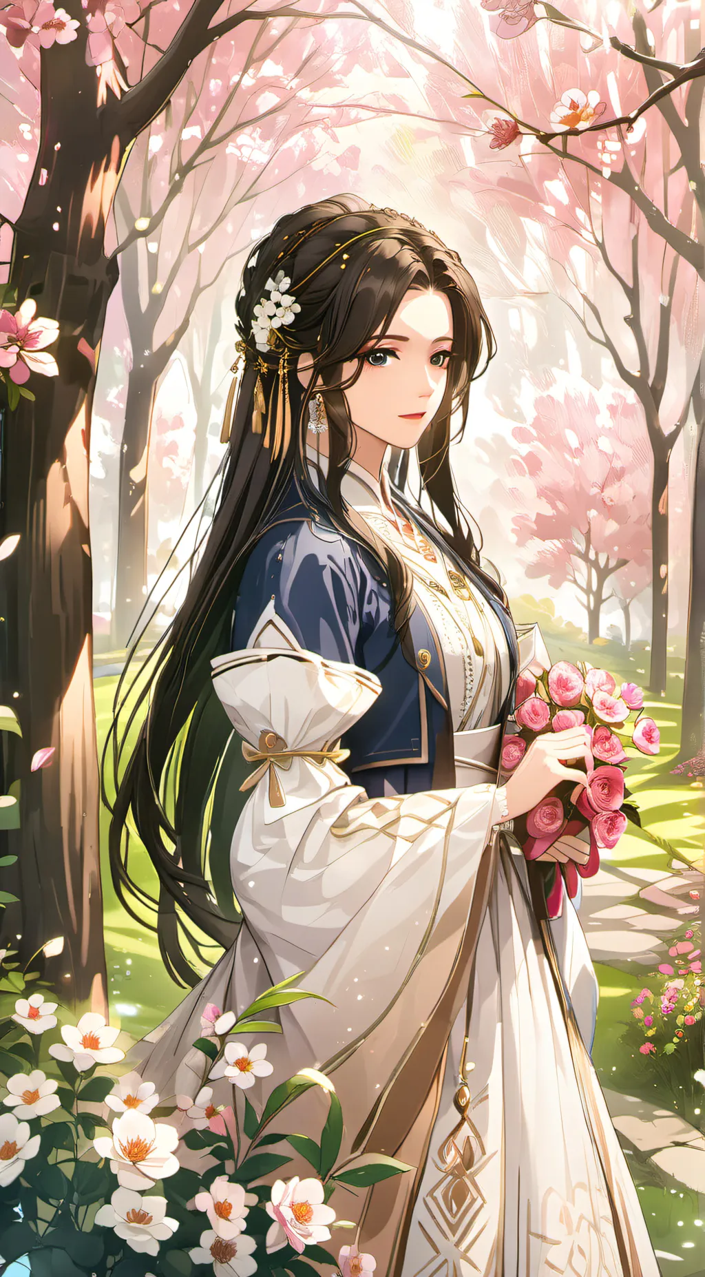 ai character: Hashira  background
