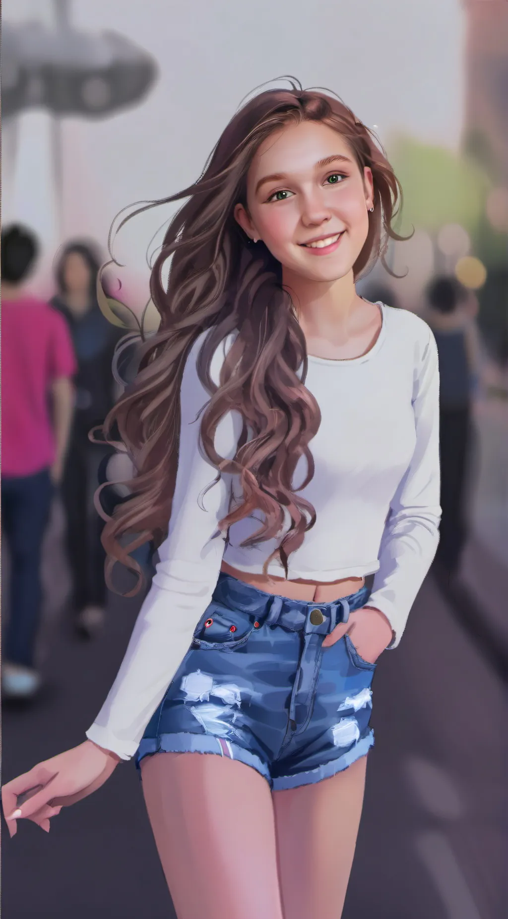 ai character: Lotta background