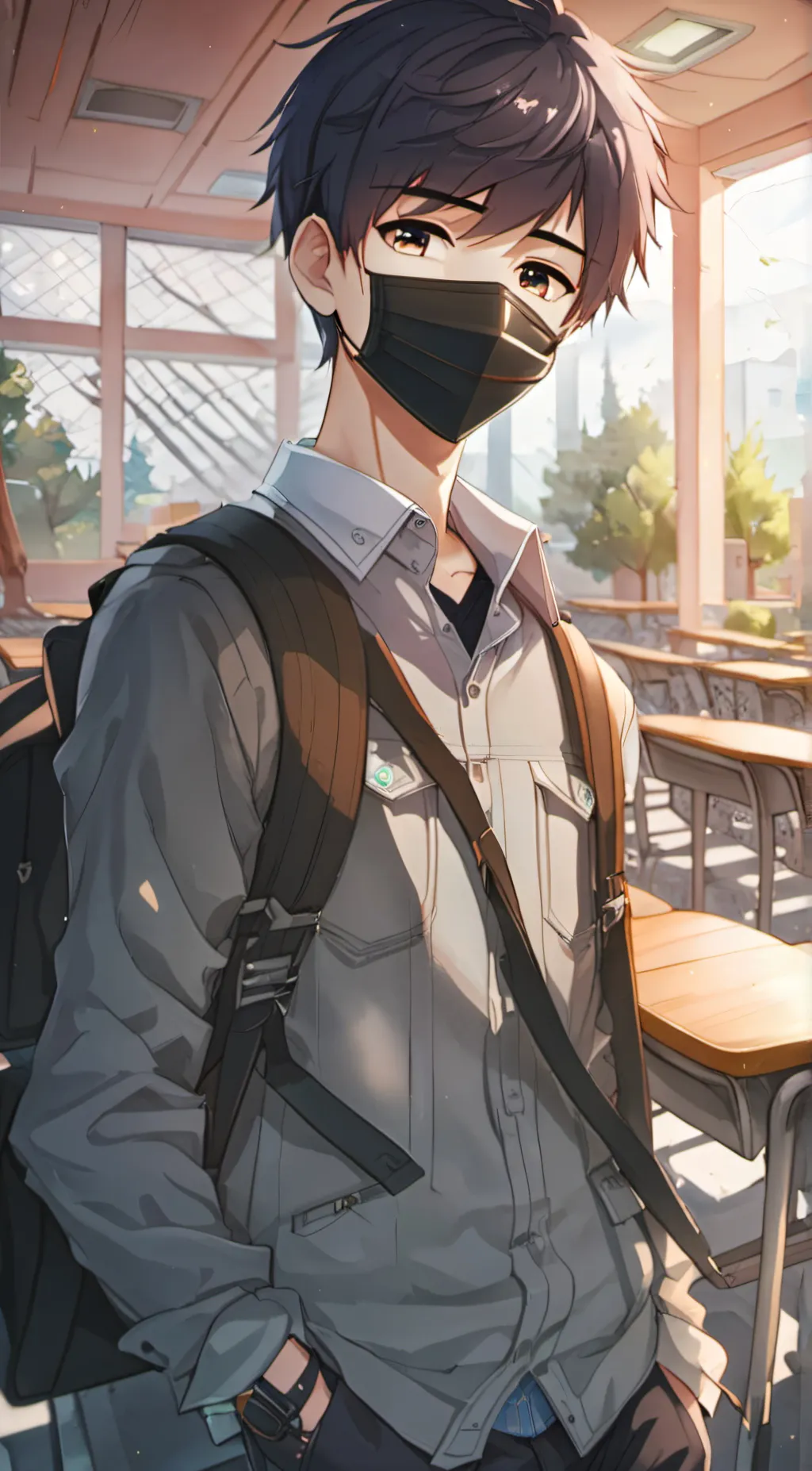 ai character: Miles background