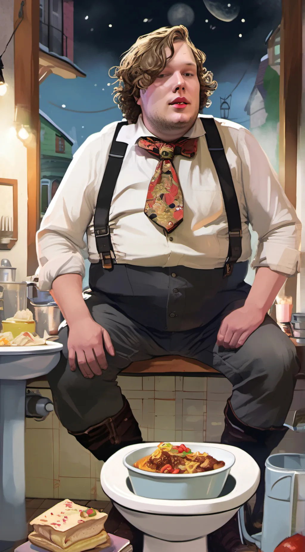 ai character: Wyatt the Warlock background