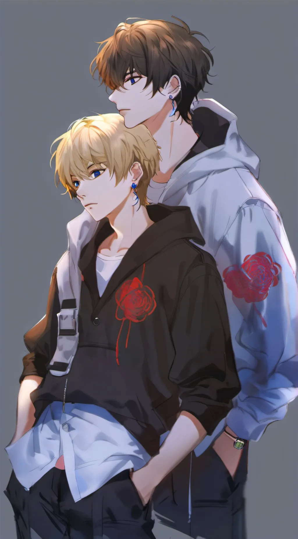 ai character: Ace & Xavier background