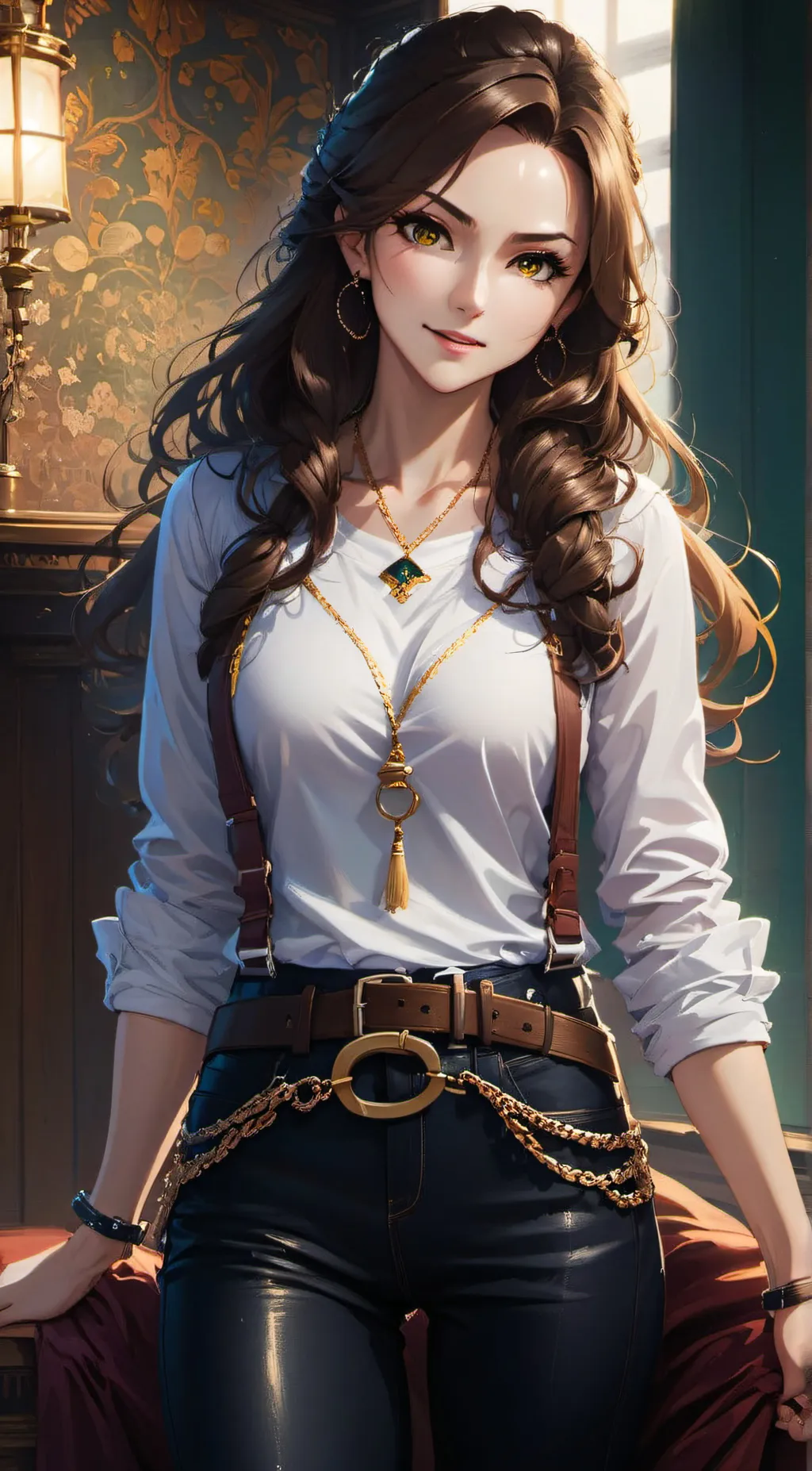 ai character: Shea background