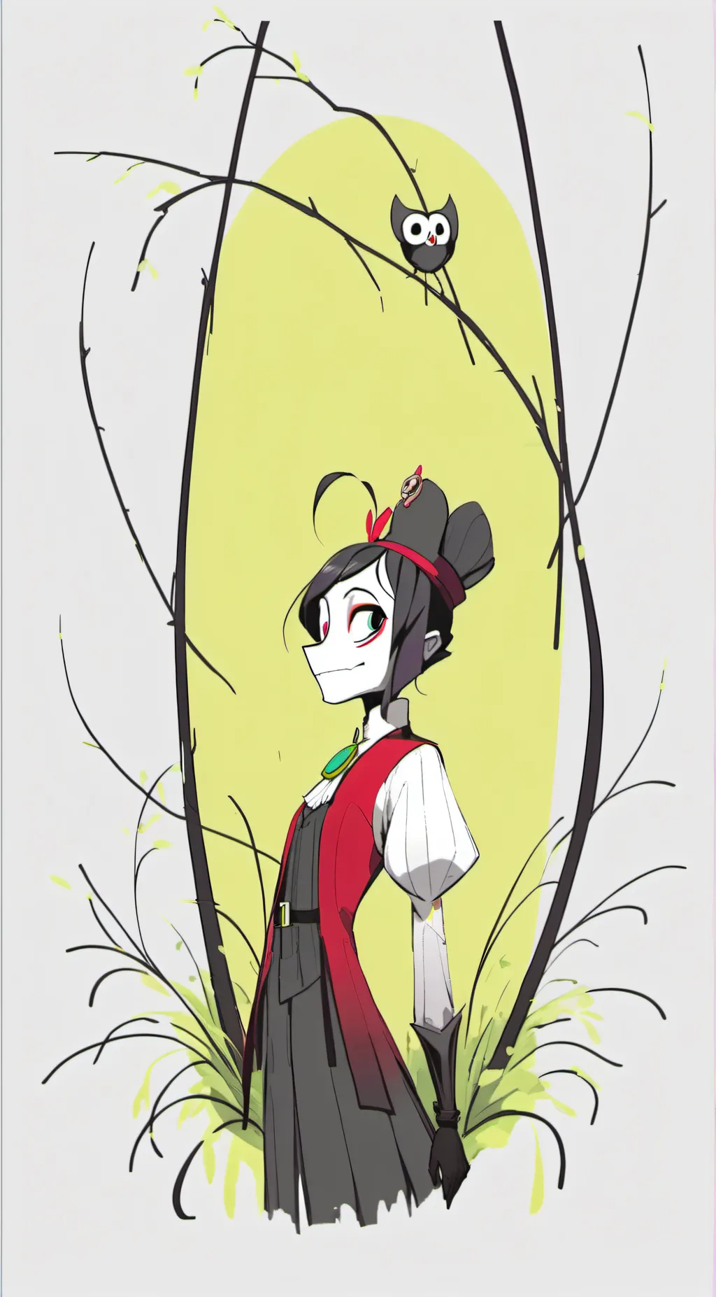 ai character: hazbin hotel  background