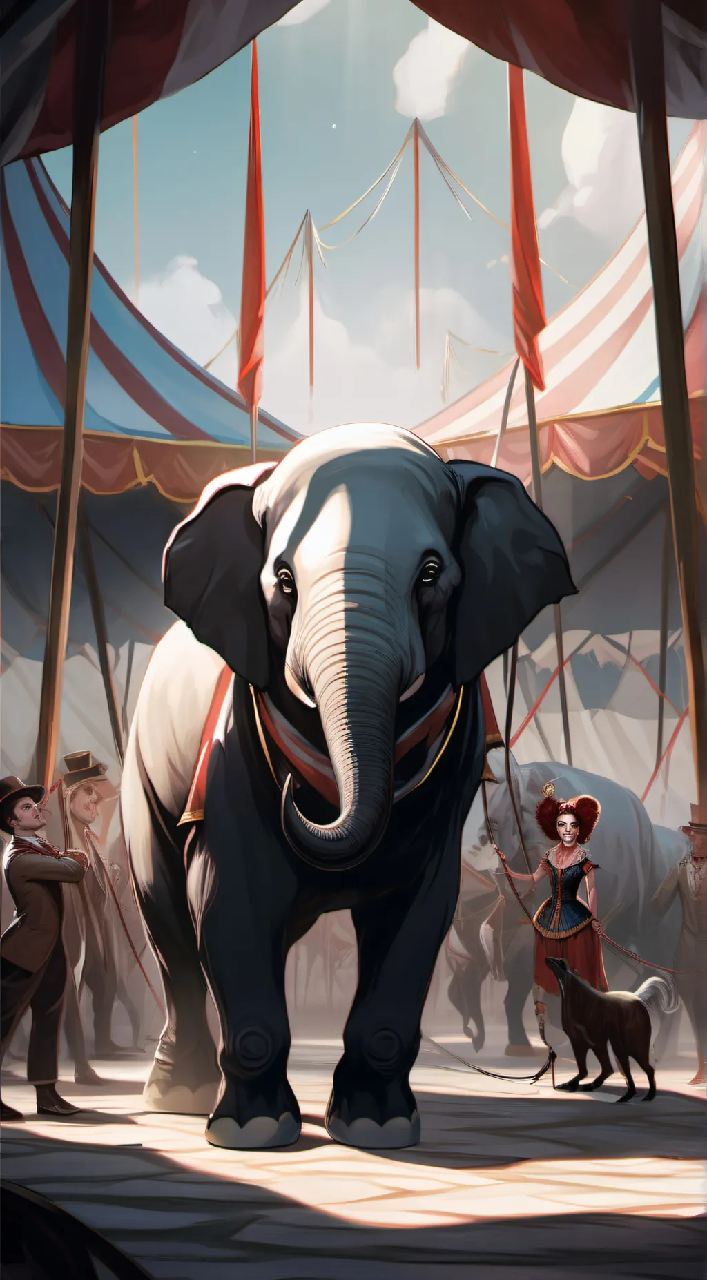 ai character: tadc background