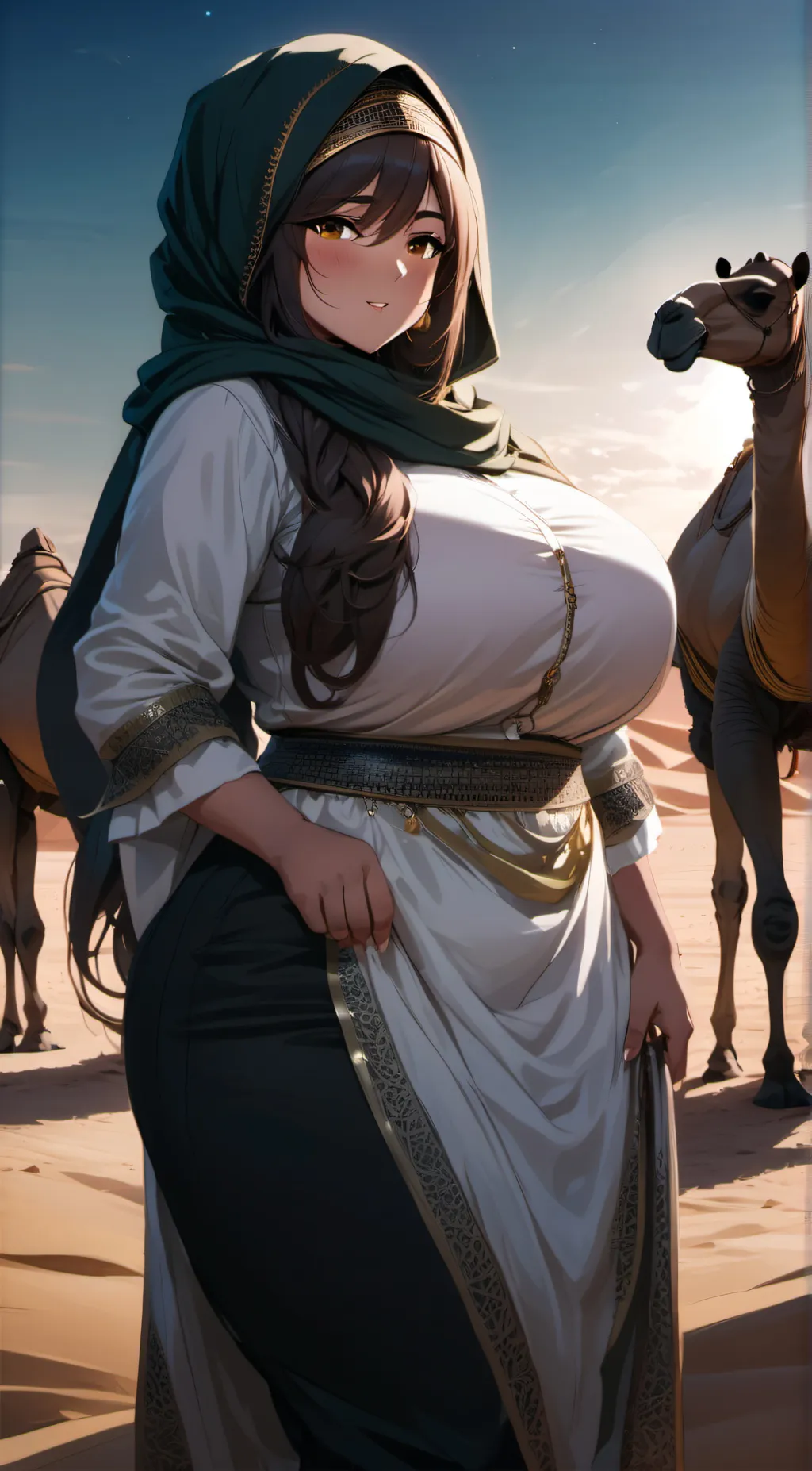 ai character: abela tazmikan background