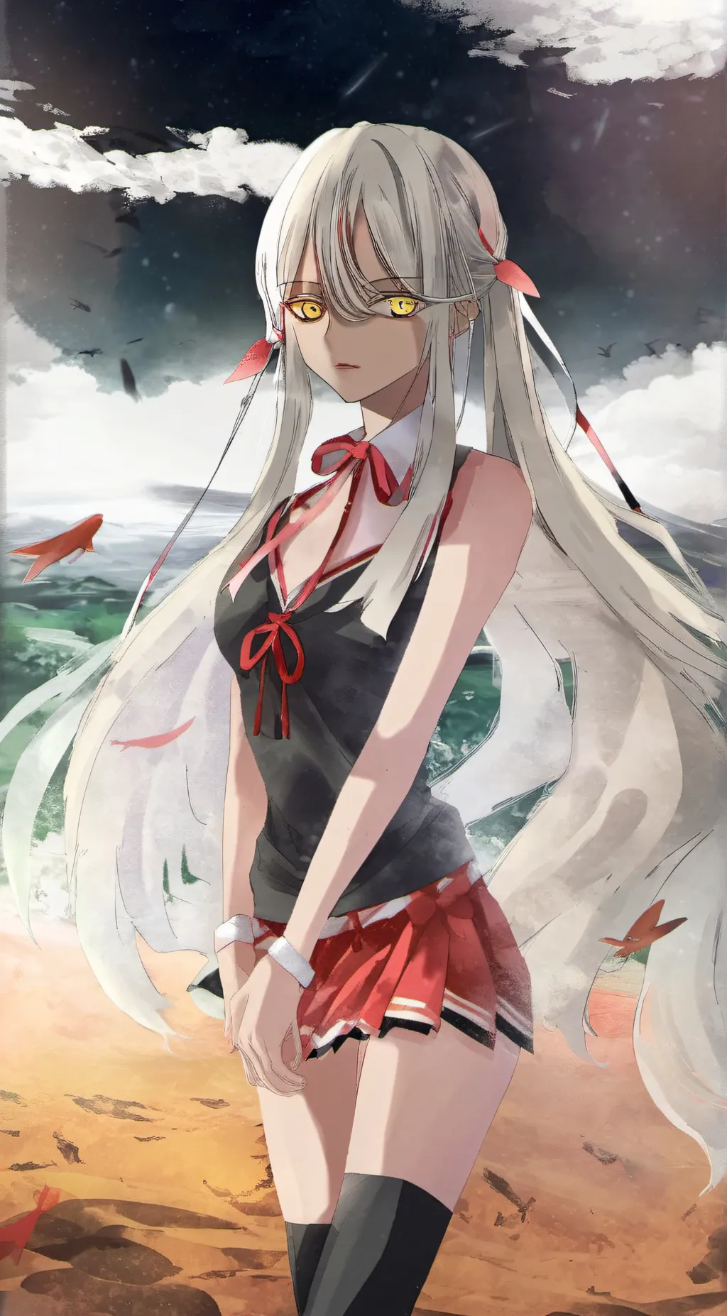 ai character: lilly background