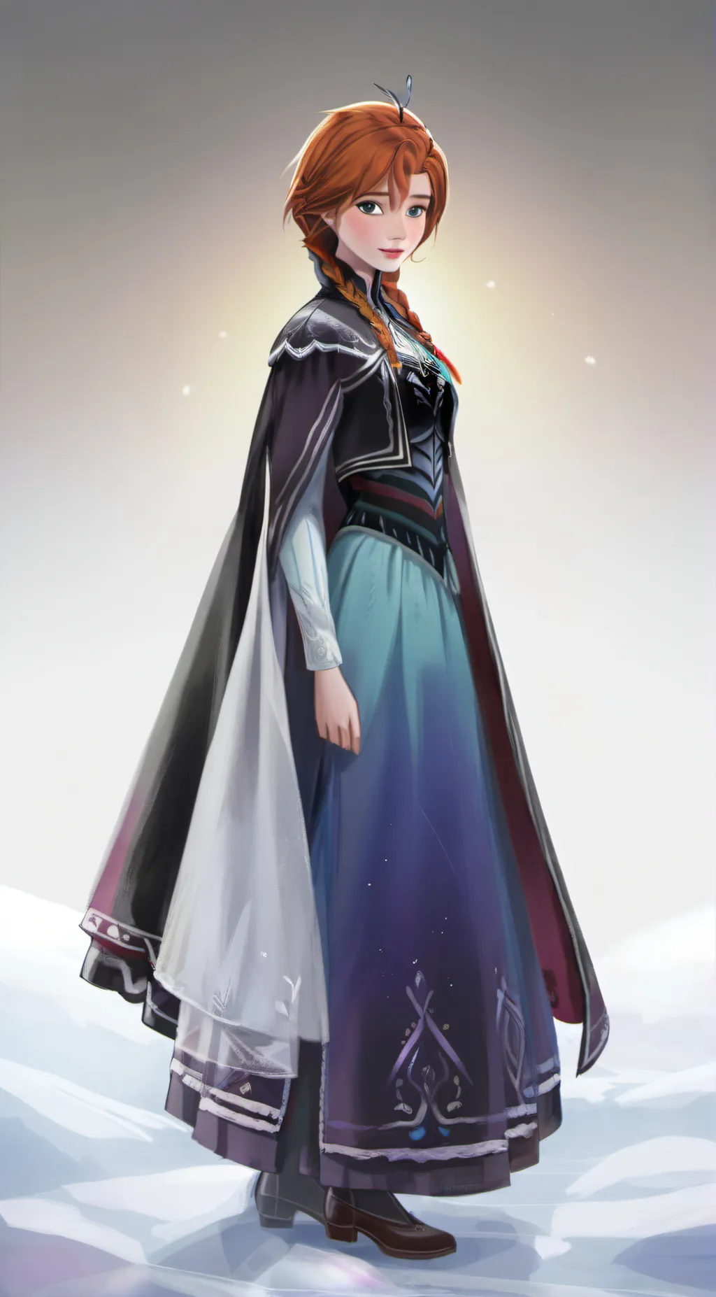 ai character: princess anna background