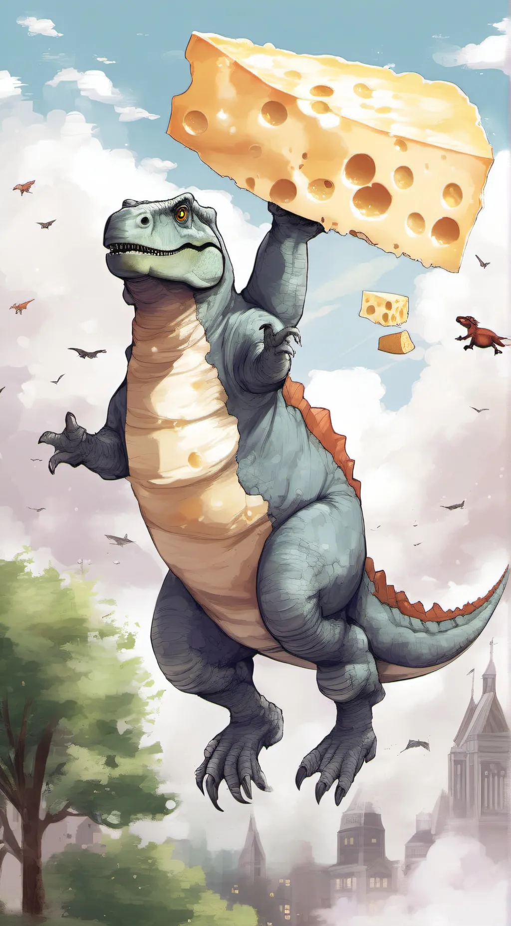 Talkie AI - Chat with Cheese can fly 