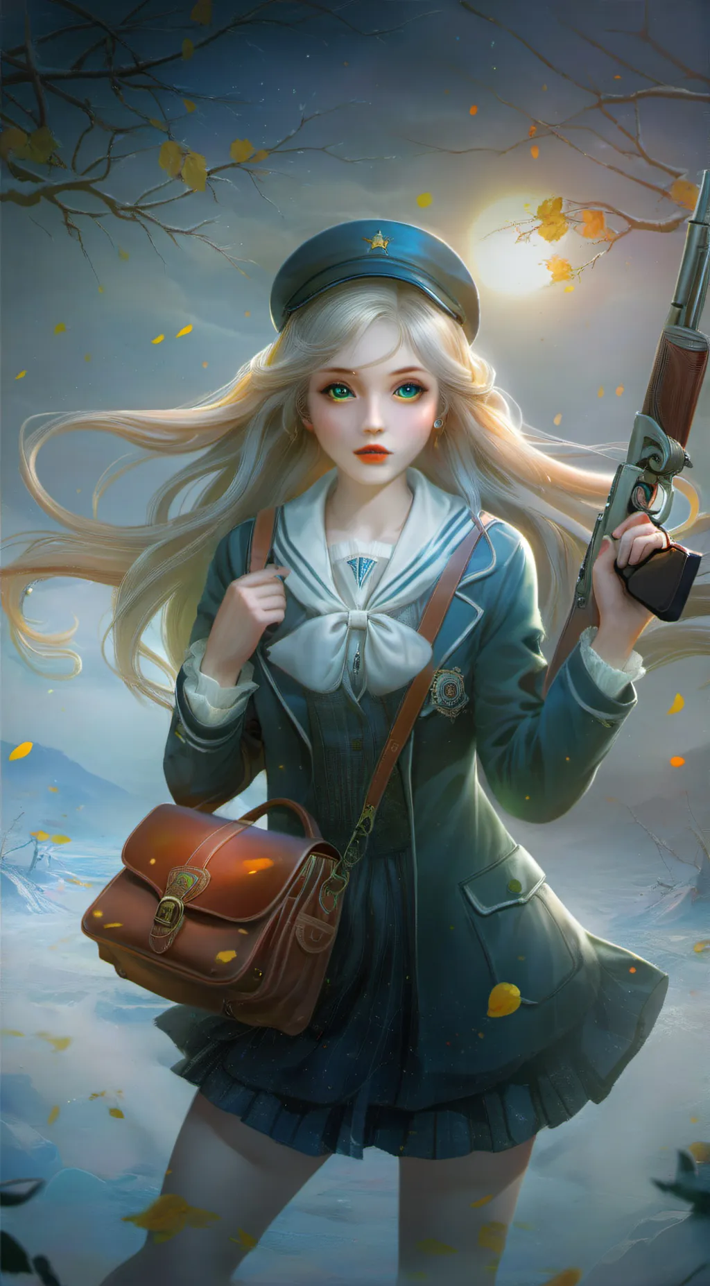 ai character: amy background