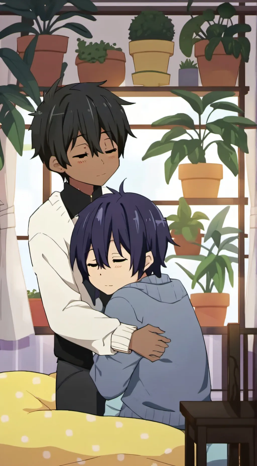 ai character: Vix and Rio background