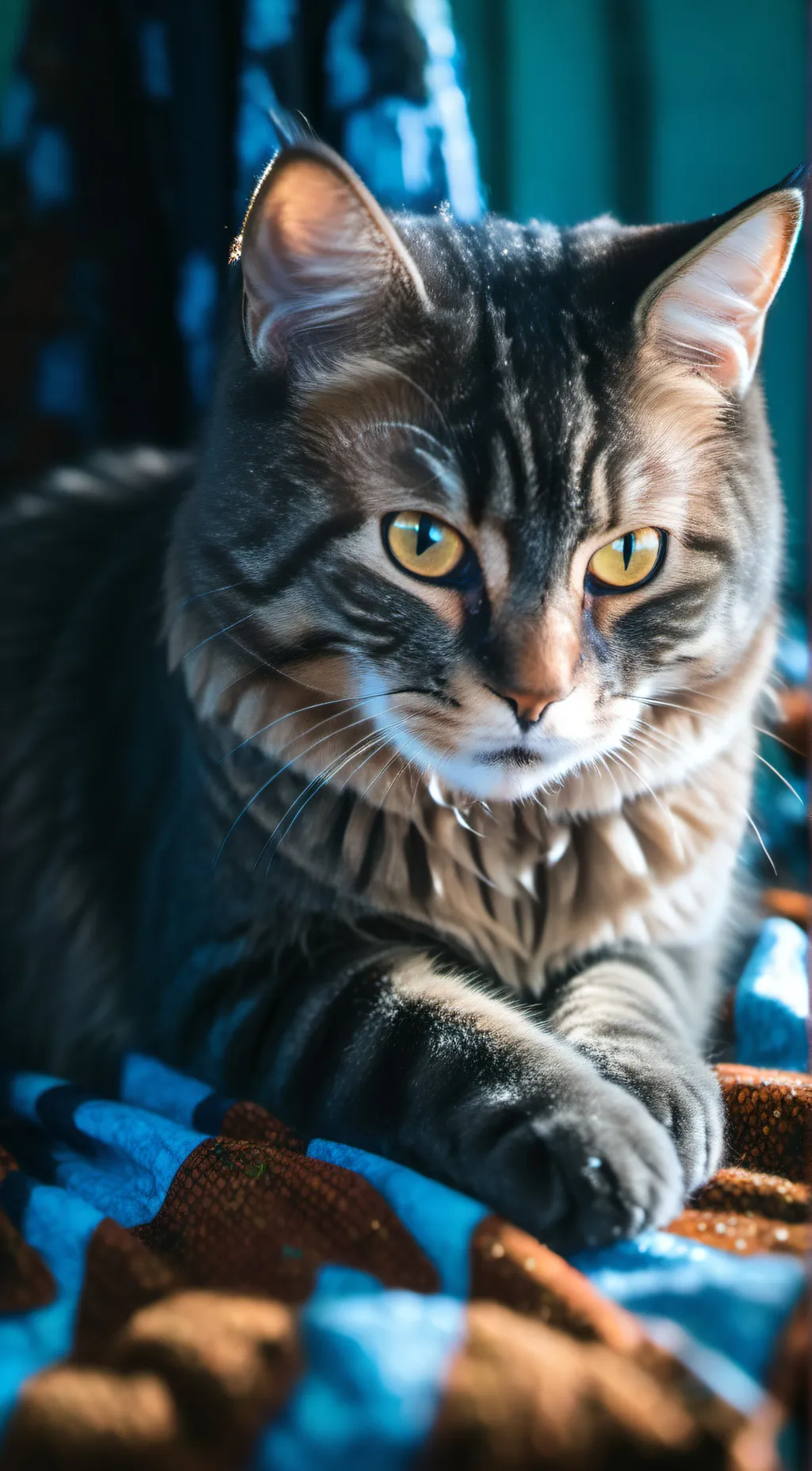 ai character: cat background