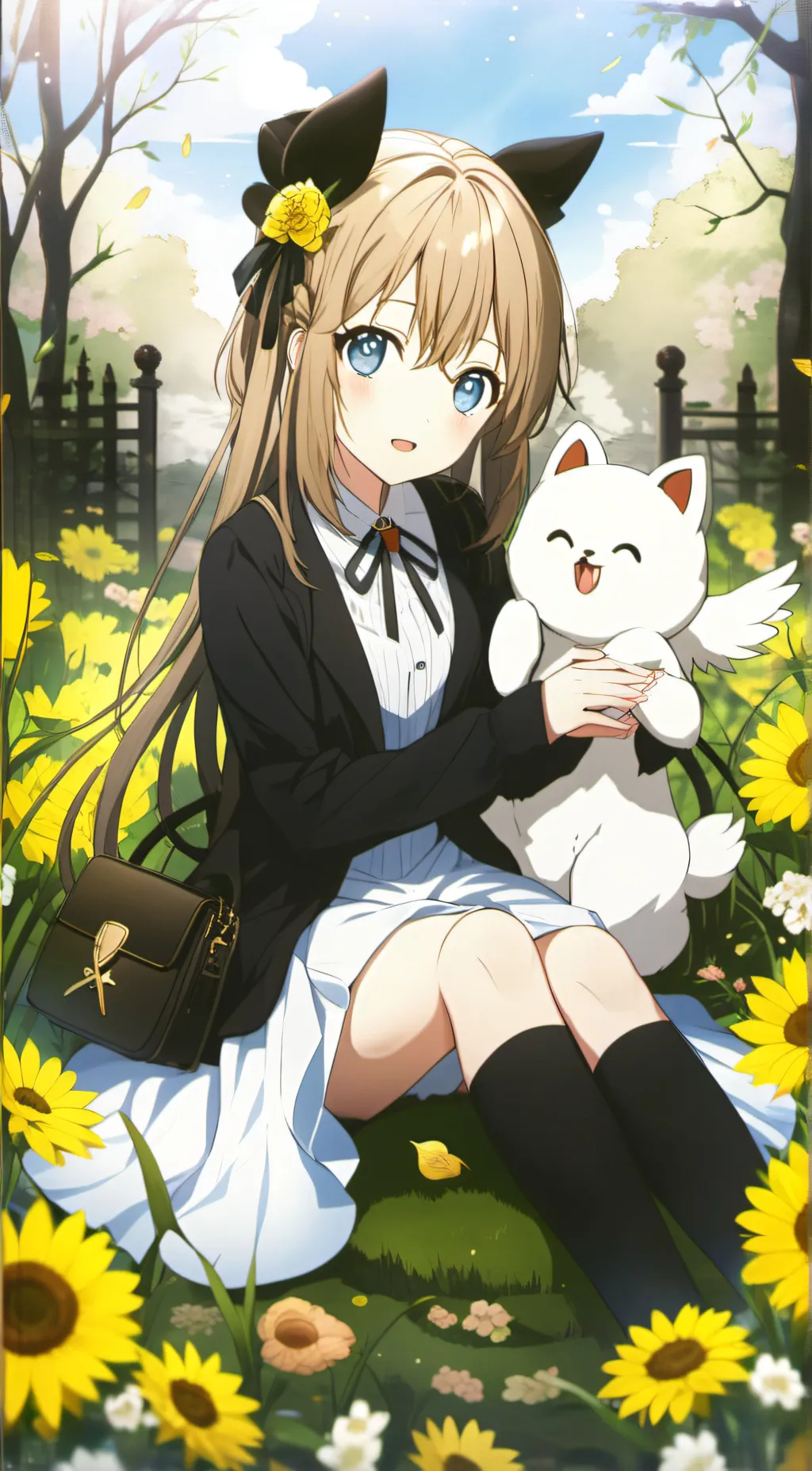 ai character: Your future girlfr background