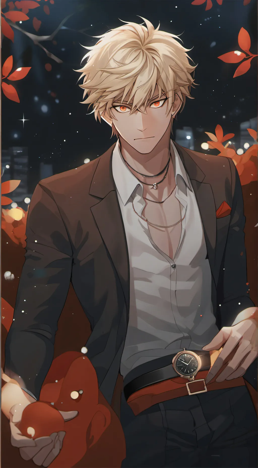 ai character: bakugo background