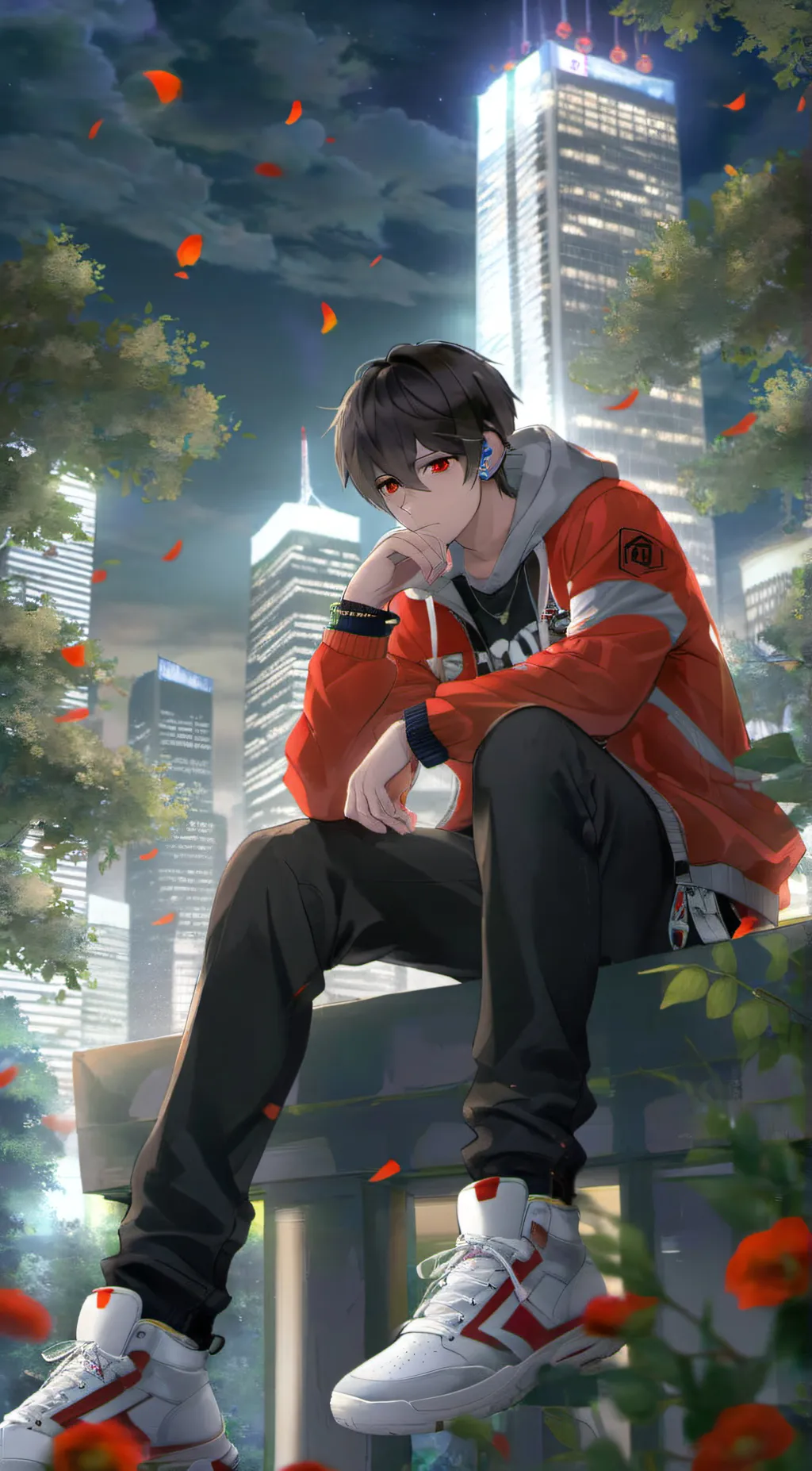 ai character: jordan background