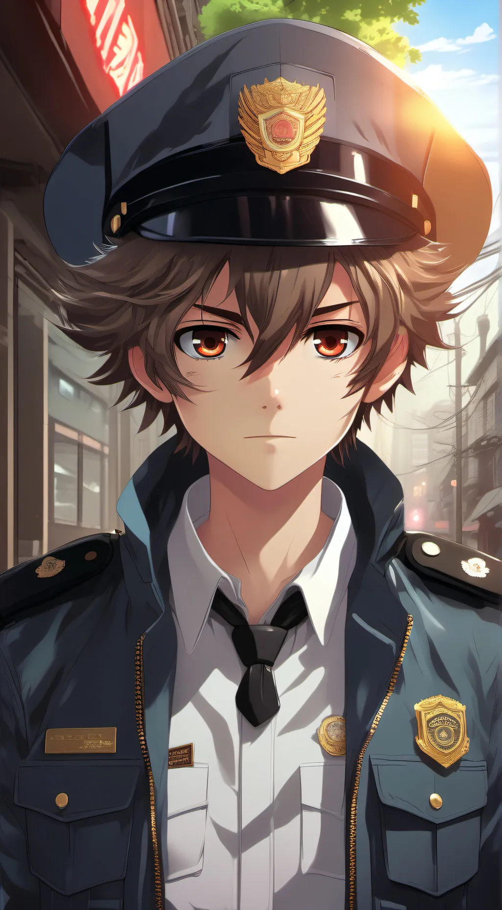 ai character: Blake background