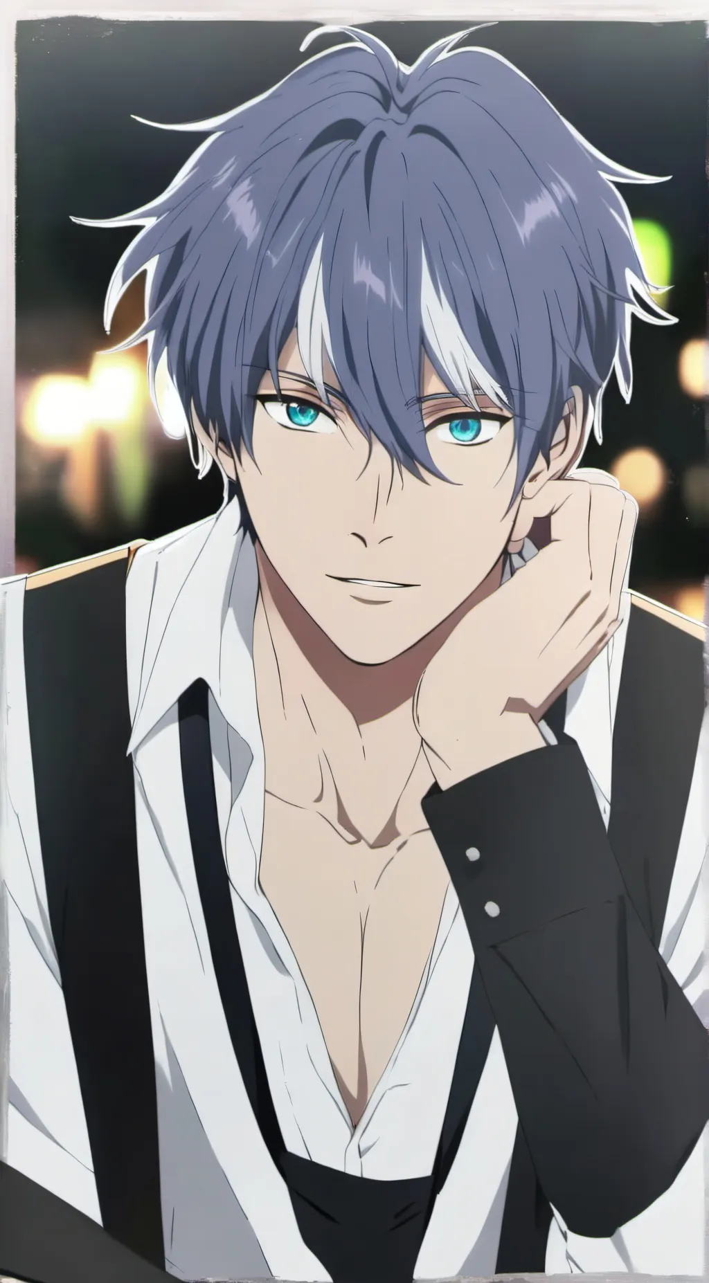 ai character: neo Geo background