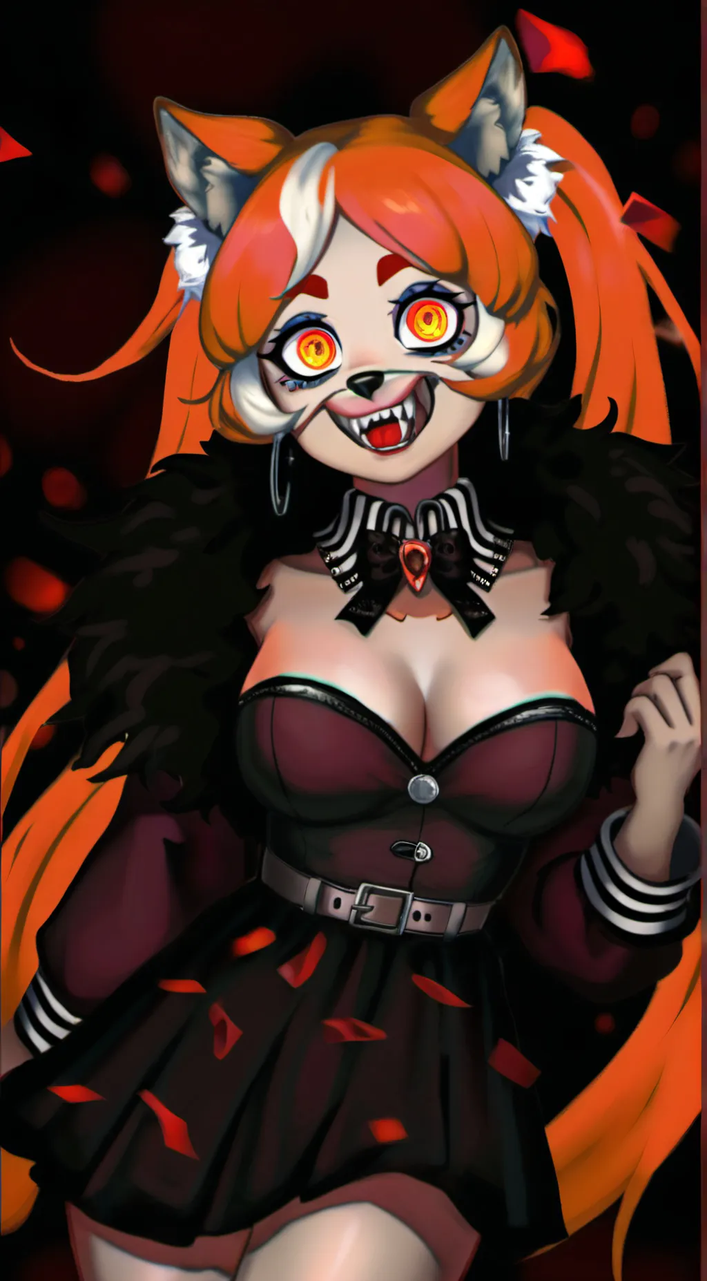 ai character: luna background