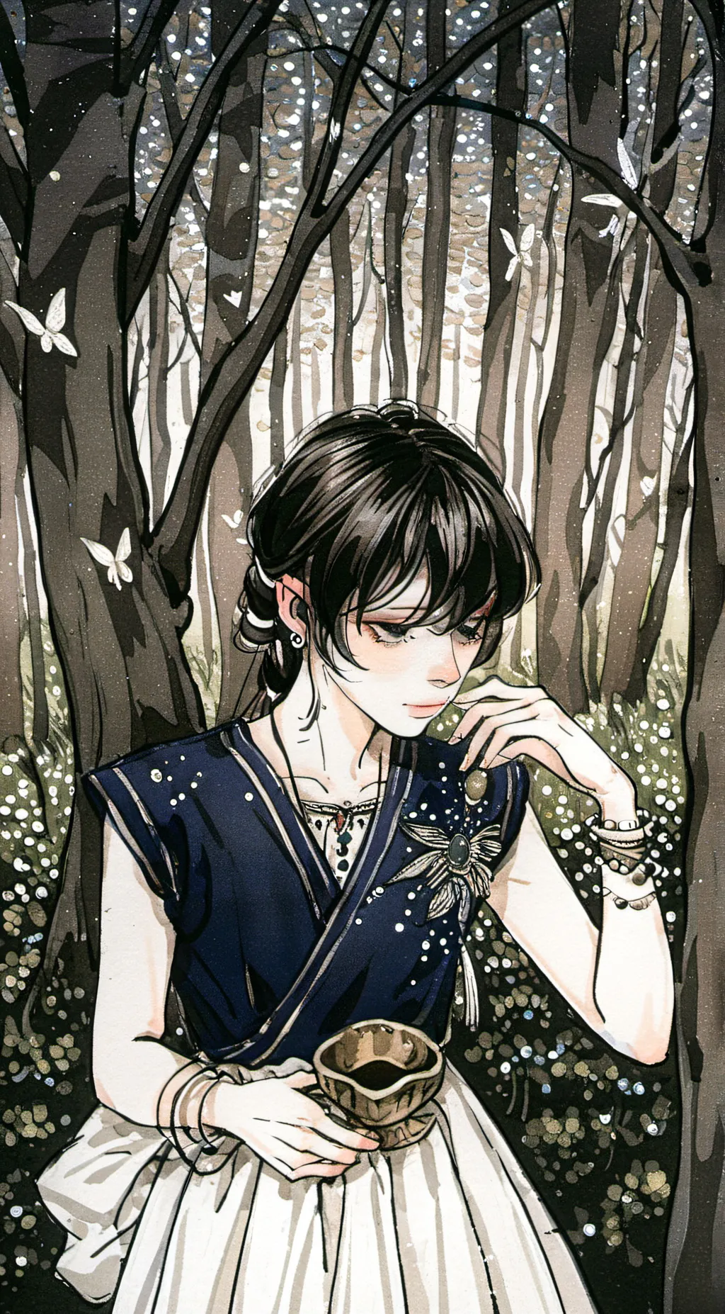 ai character: Cecilia background