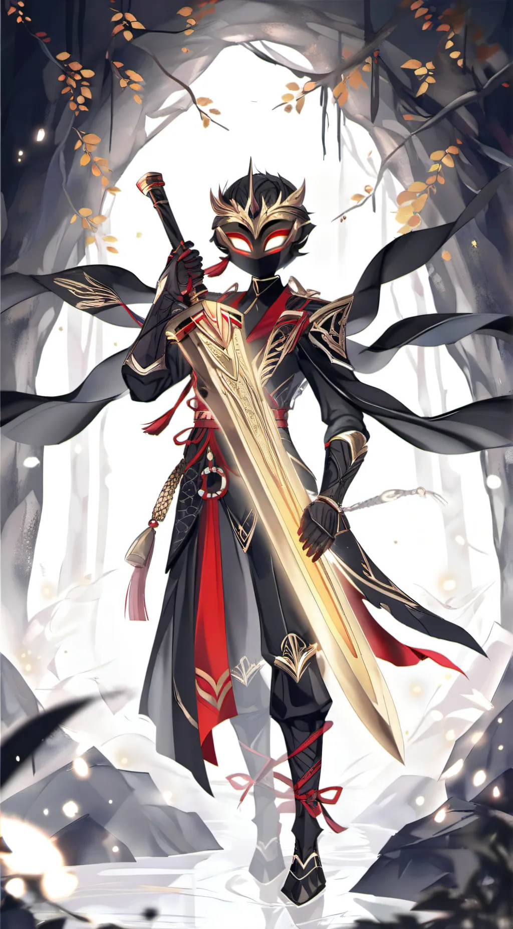 ai character: mark background