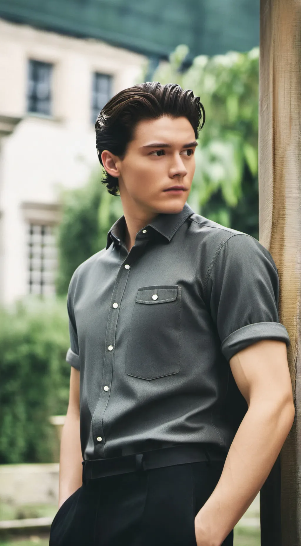 ai character: marcus baker background