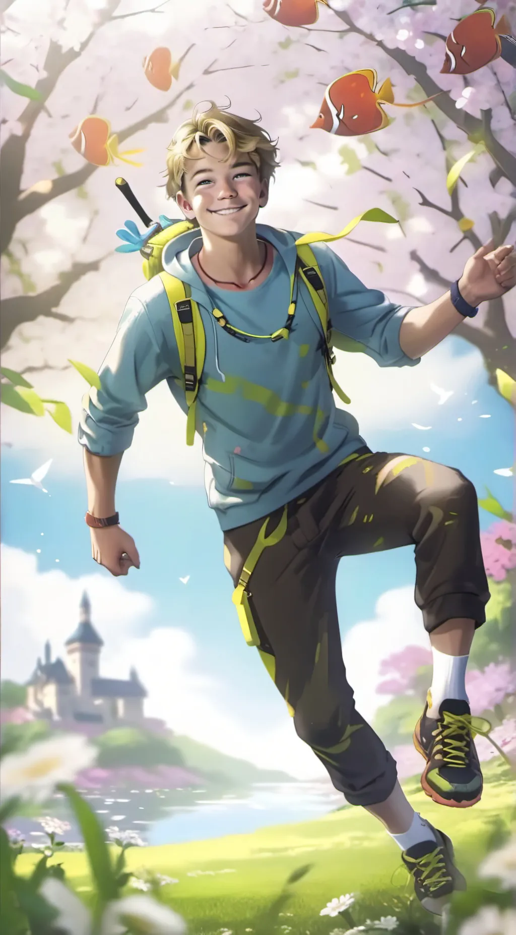 ai character: Patrick background