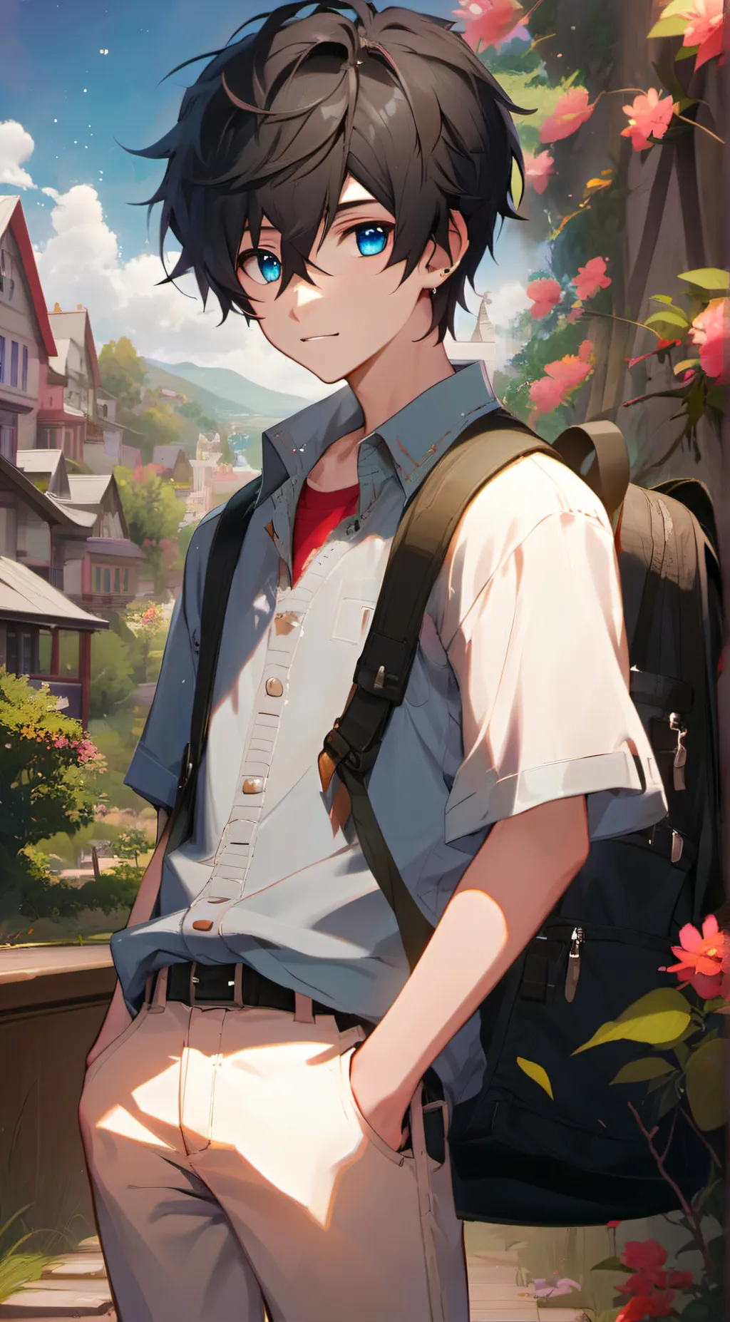 ai character: Alex background