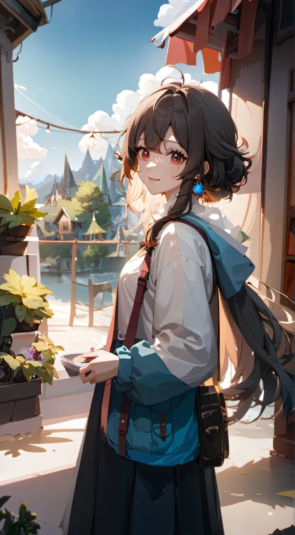 ai character: Kayla  background