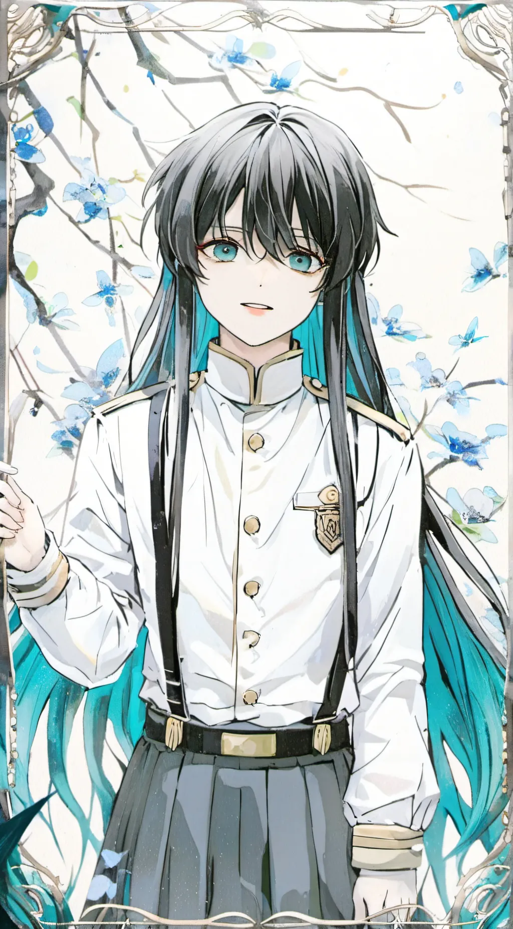 ai character: Muichiro Tokiro background