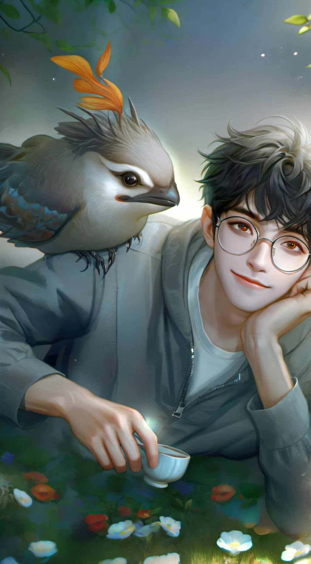 ai character: J'ahim background