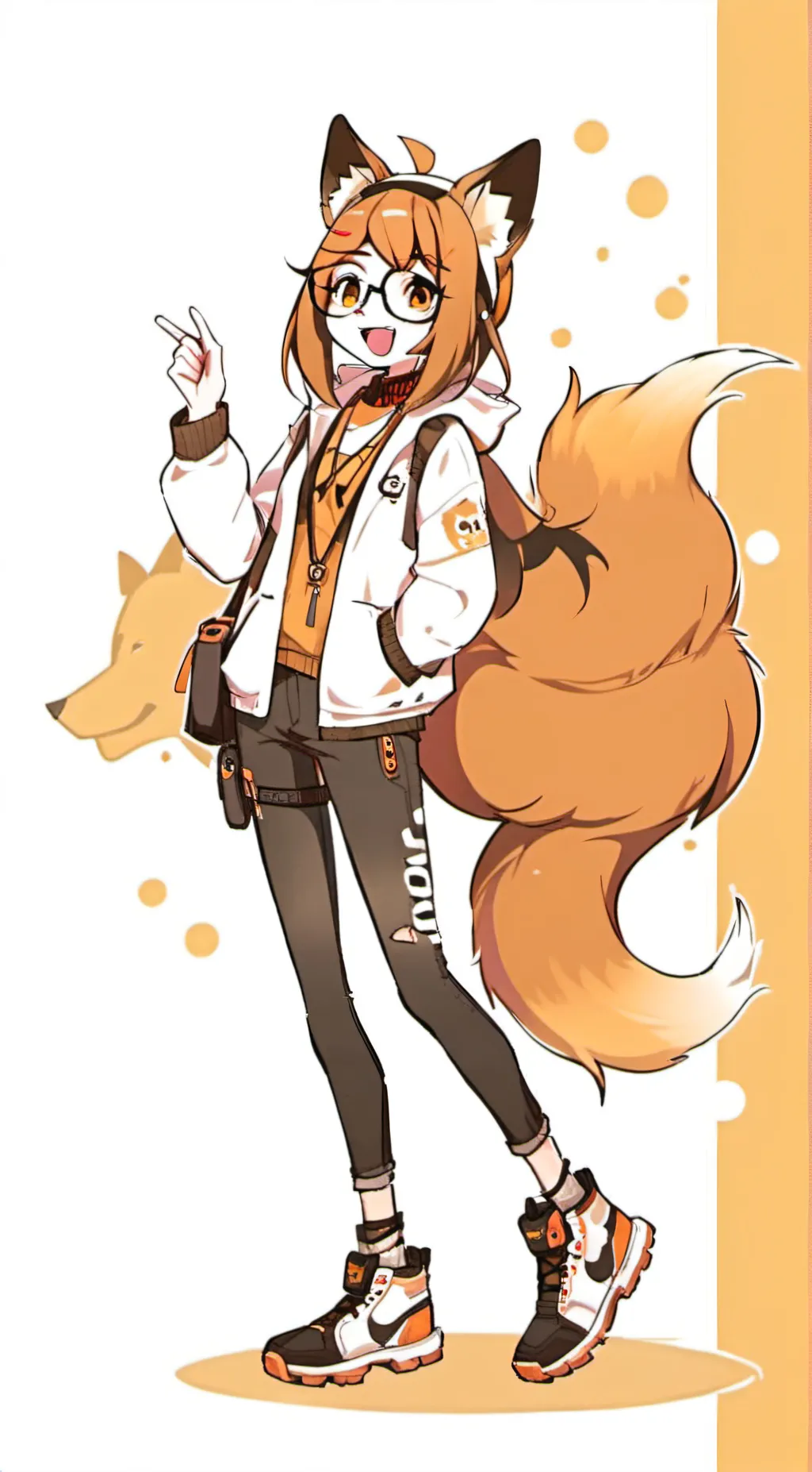 ai character: Sol background