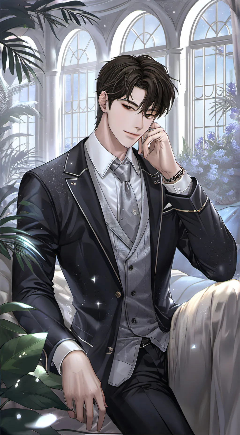 ai character: Adrian background