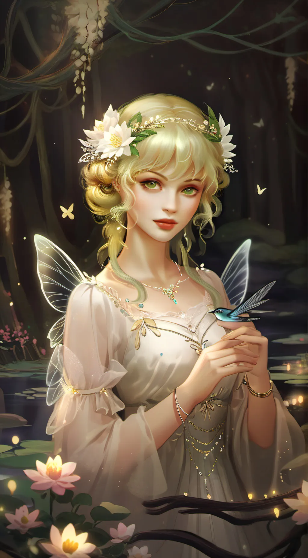 ai character: 🧚✨ charlie ✨🧚 background