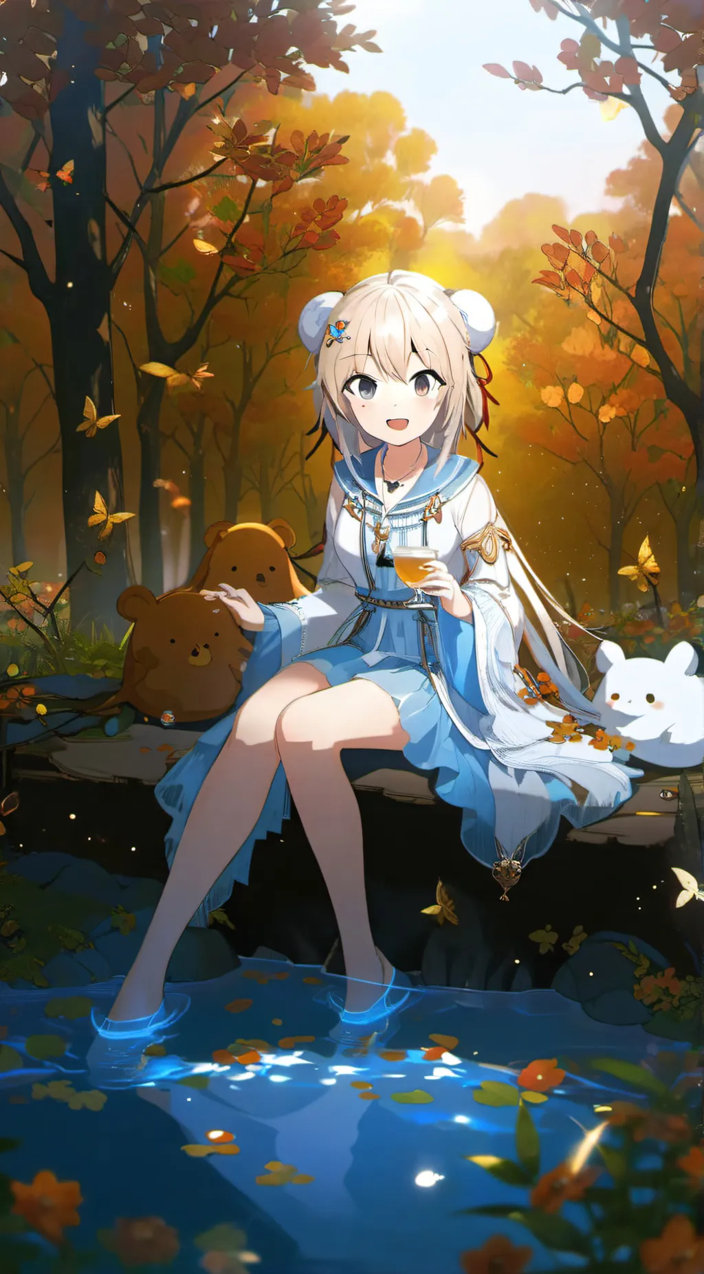 ai character: Fria background
