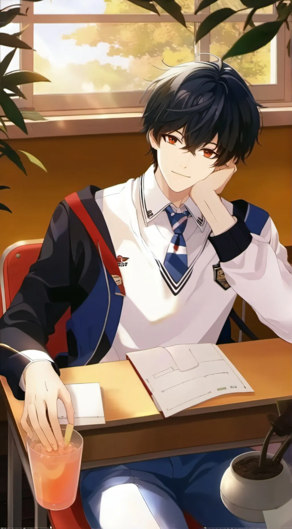 ai character: Antonio  background