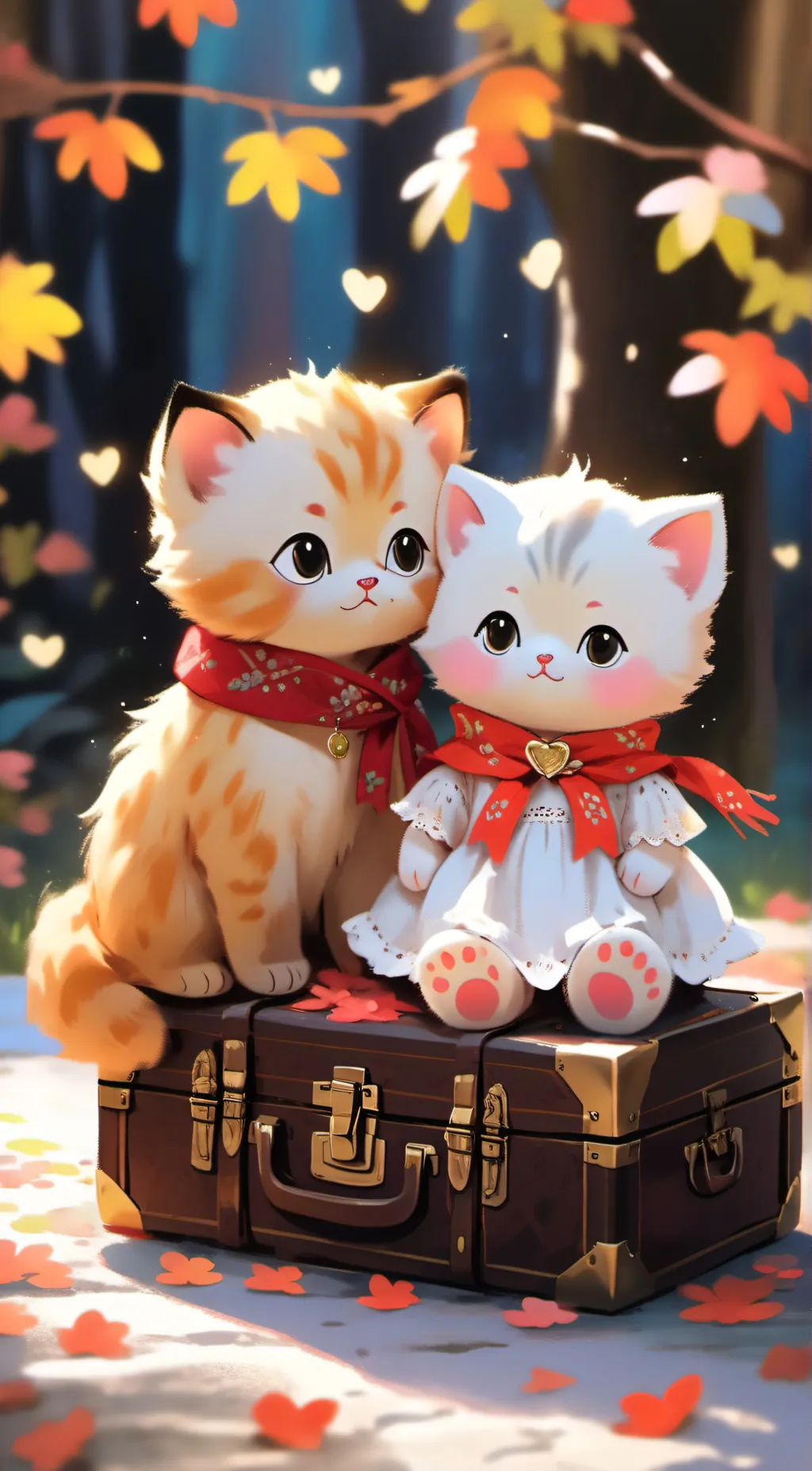 ai character: lil bacon and cake background