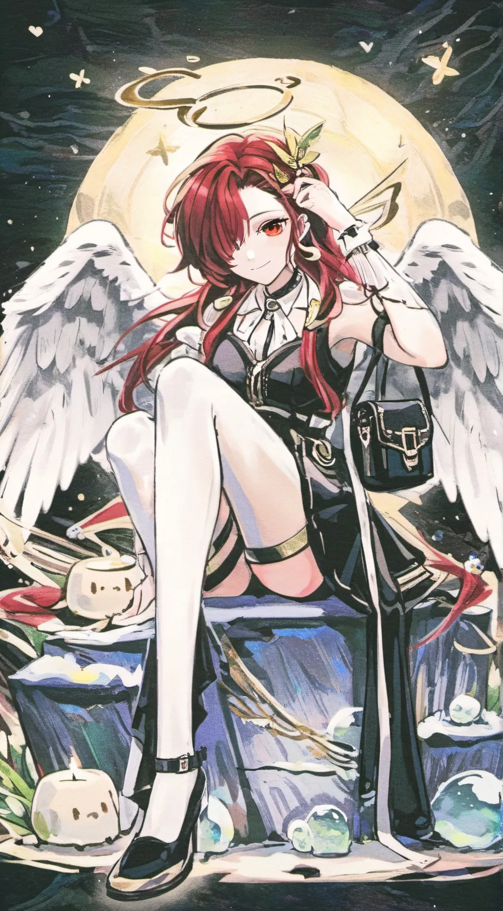 ai character: ..𓇽𝐫𝐢𝐭𝐚 background