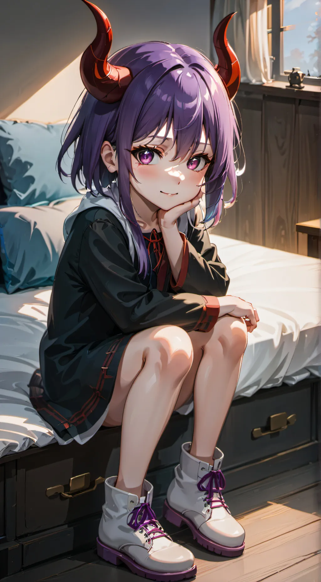 ai character: Helvetica Shroud background