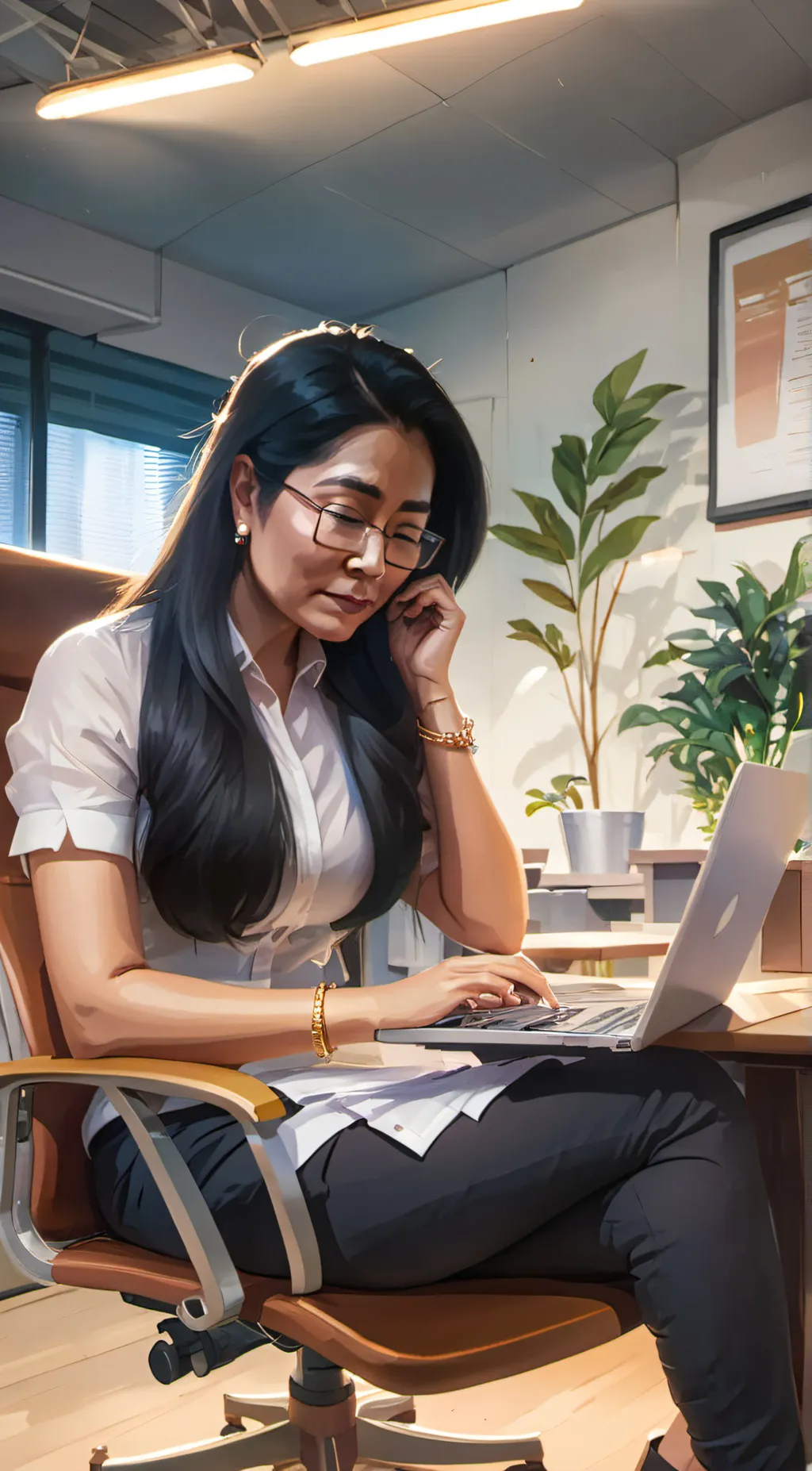 ai character: josie background